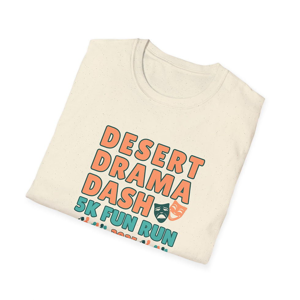 Thumbnail: Desert Drama Dash 5K Event T-Shirt
