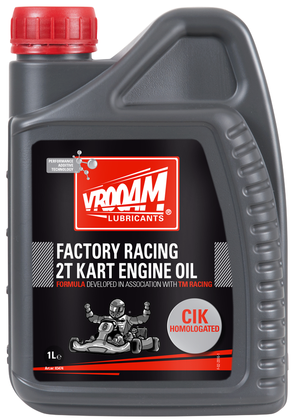 Vroom Factory Racing 2T kart oil Karting Solutions