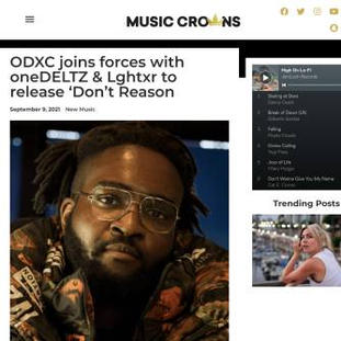 Music Crowns - ODXC joins forces with oneDELTZ & Lghtxr to release ‘Don’t Reason