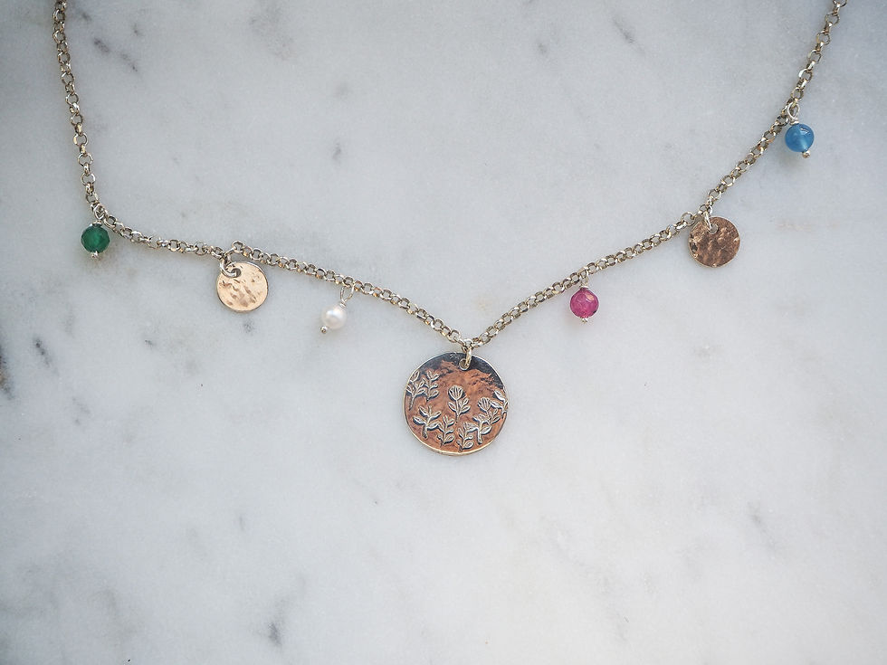 Miniatura: Collana March Flowers
