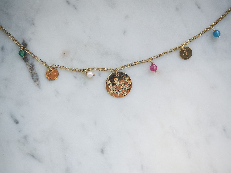 Miniatura: Collana March Flowers
