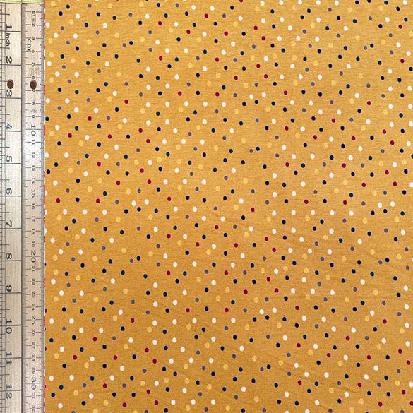 Thumbnail: Spots on Mustard Viscose