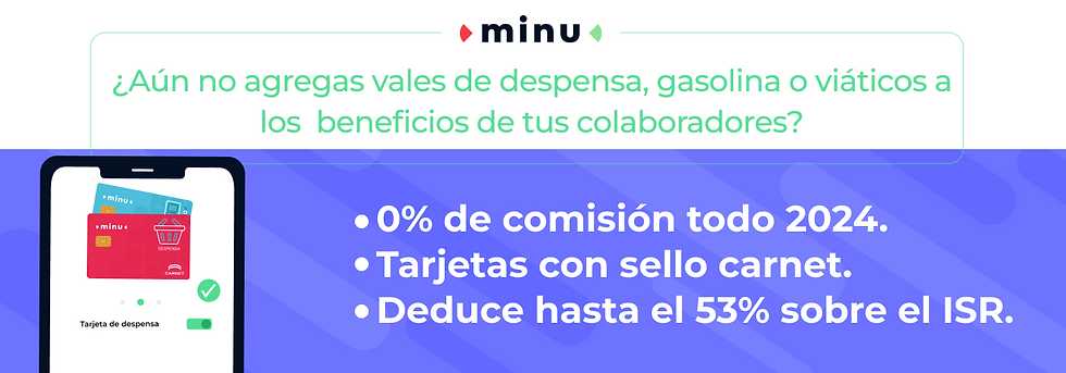 Agrega vales a tus beneficios