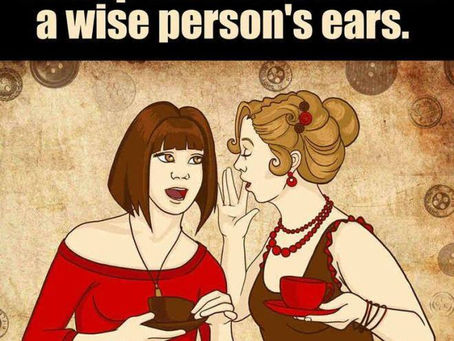 Os boatos e o mundo das mulheres