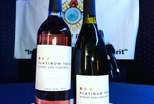 Rose & Chardonnay by Platinum Touch Winery & Vineyards