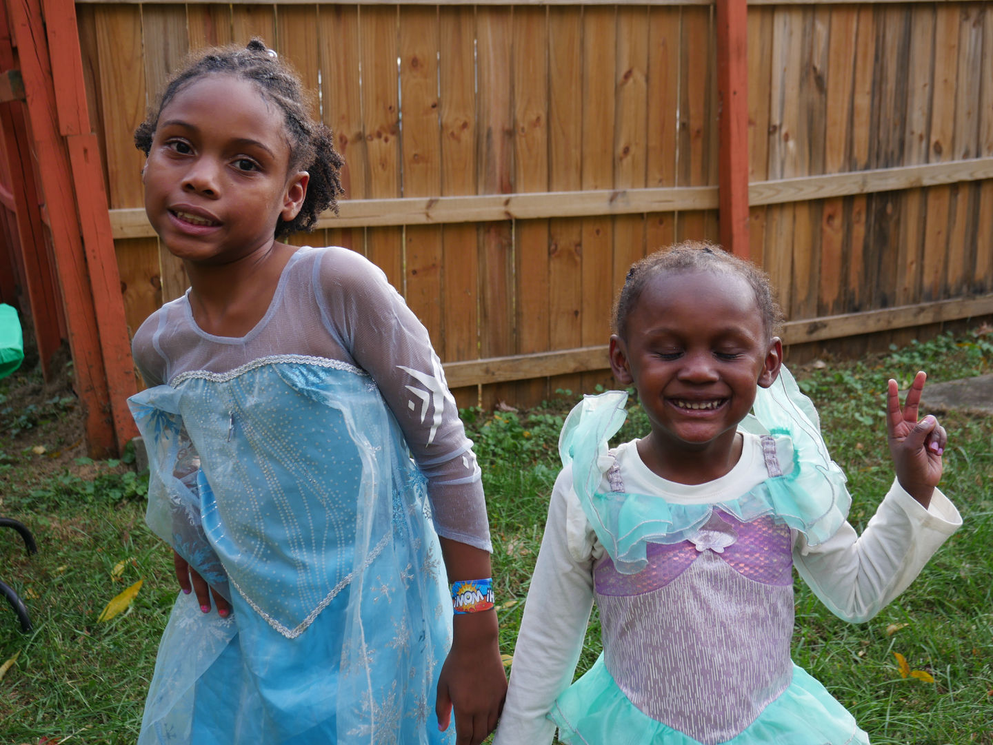 The beautiful princesses.