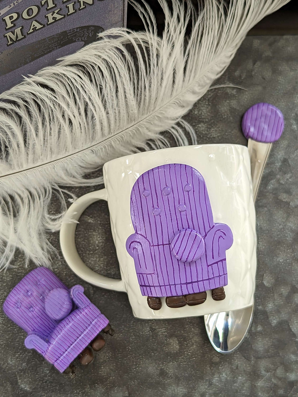 Thumbnail: Chair Mug and Spoon Set 