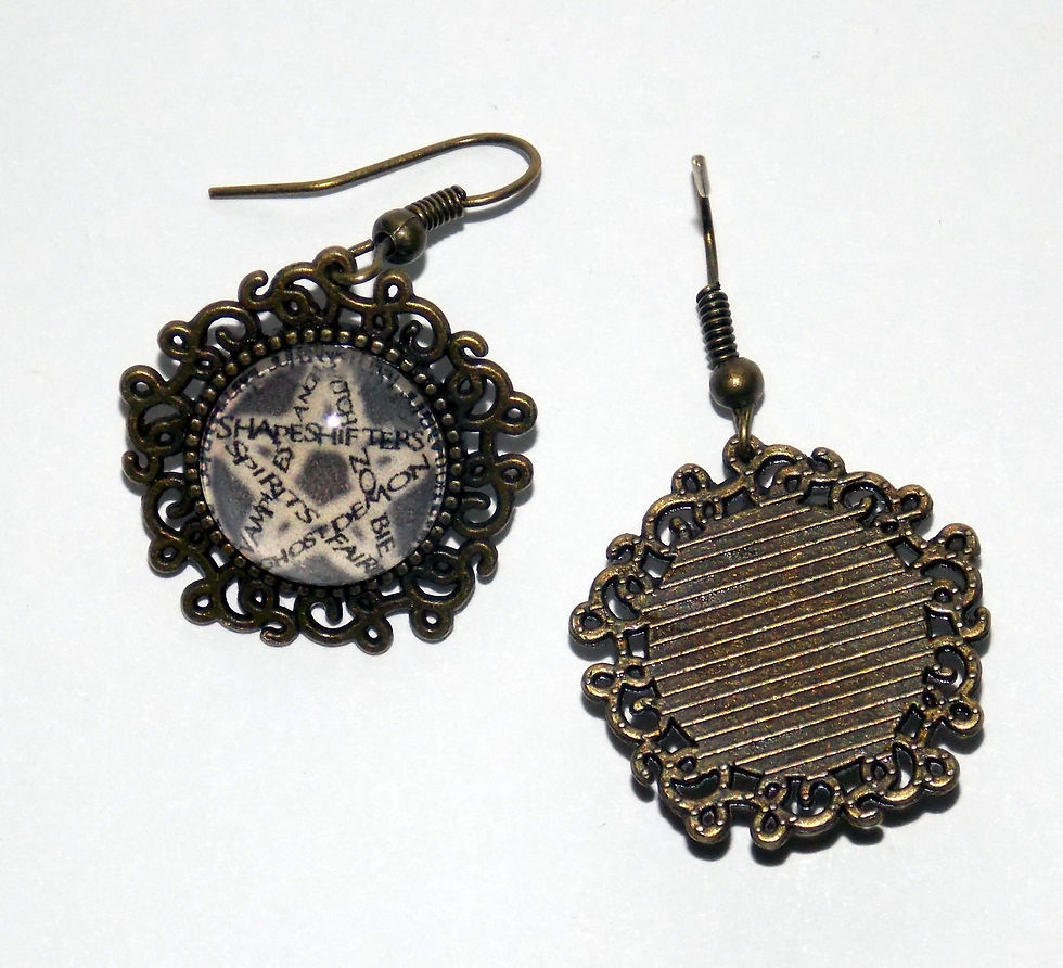 Thumbnail: Supernatural Talisman Earrings