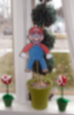 Mario Plant Stakes