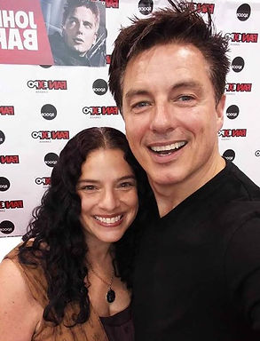 John Barrowman with Splatter Palette