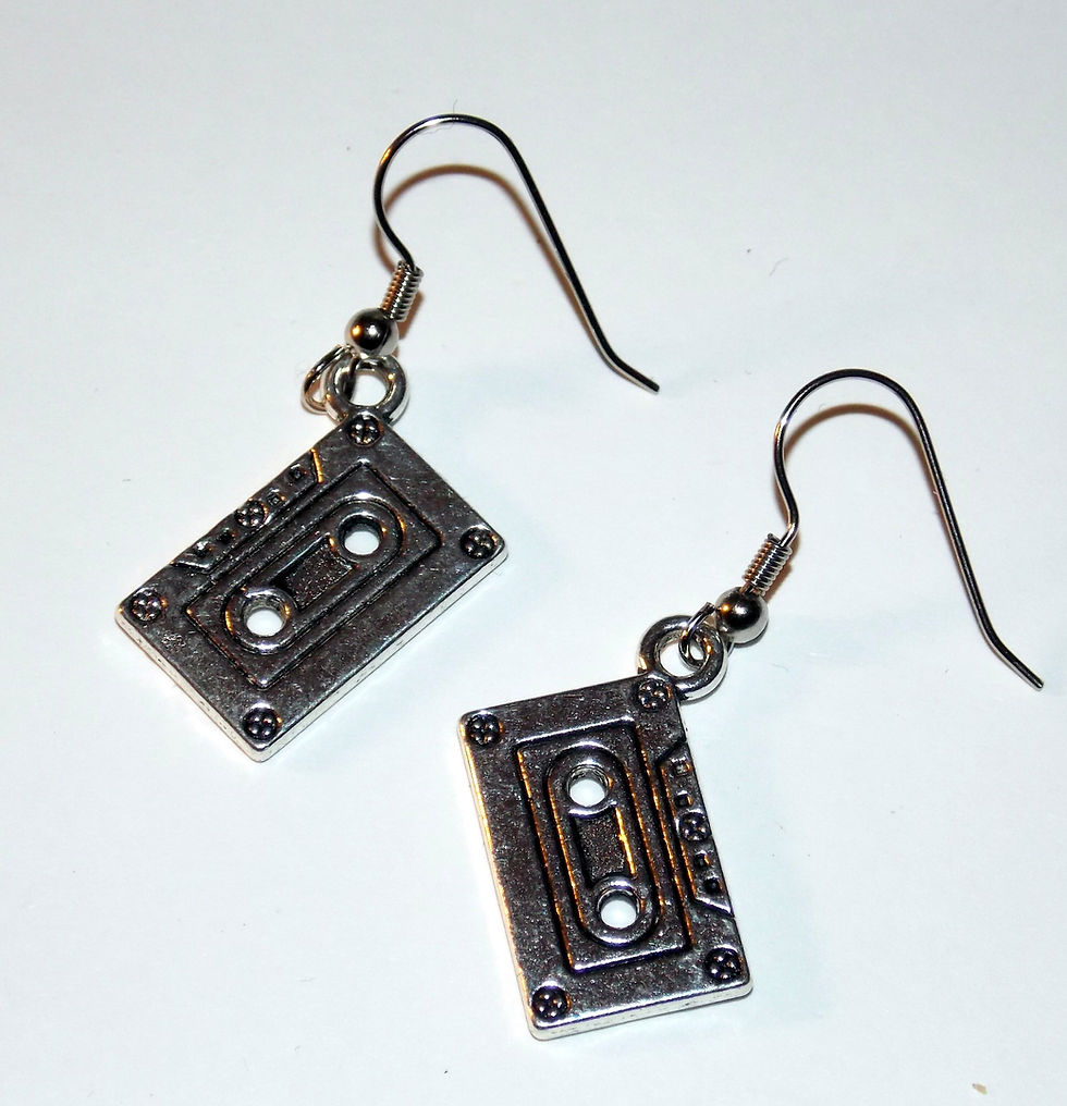 Thumbnail: Awesome Mix Cassette Earrings