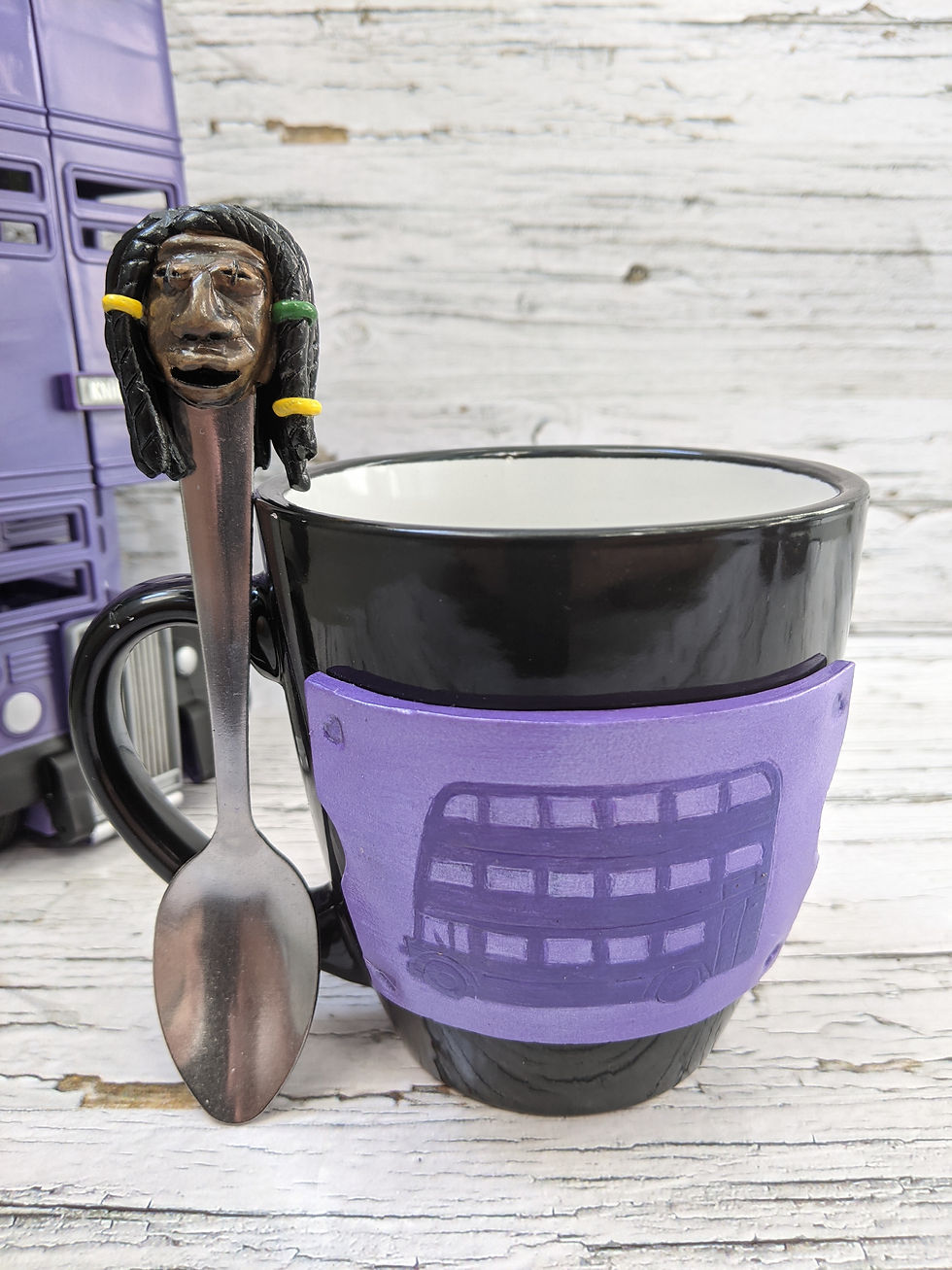 Thumbnail: Bus Mug and Spoon Set.