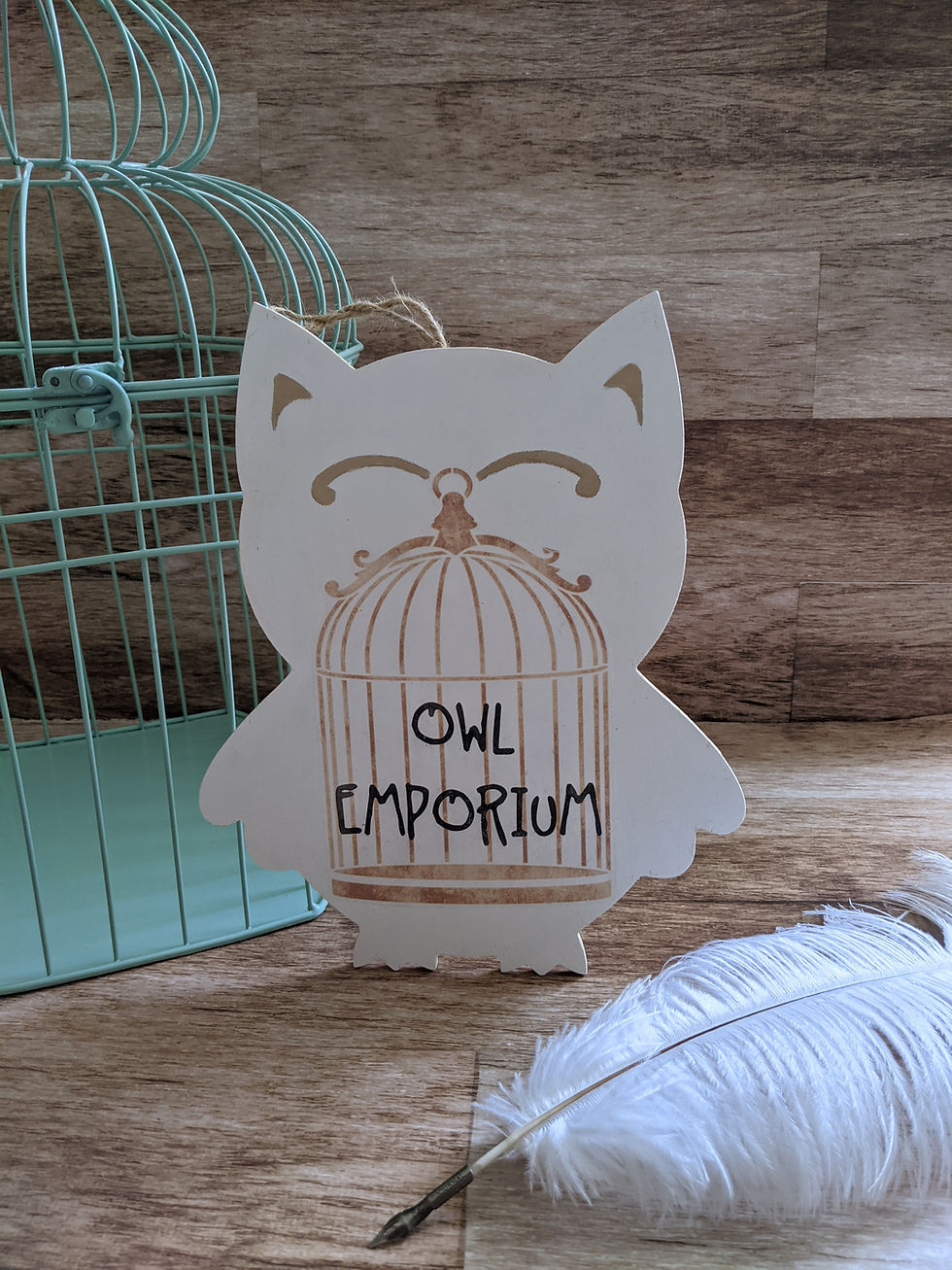 Owl Emporium Sign