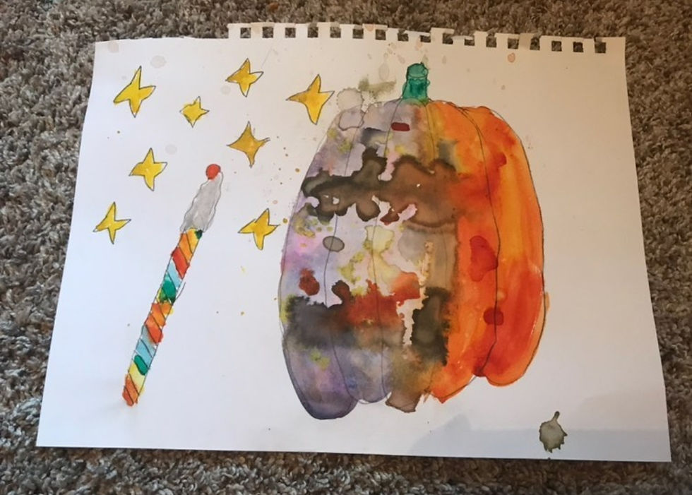 Painting for me!