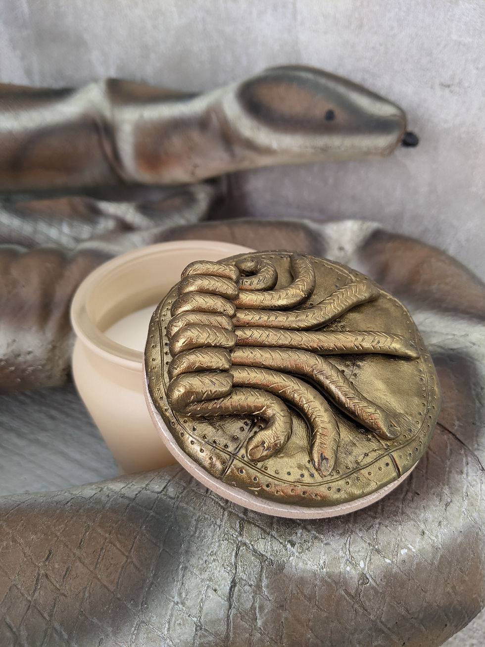 Snake Door Candle