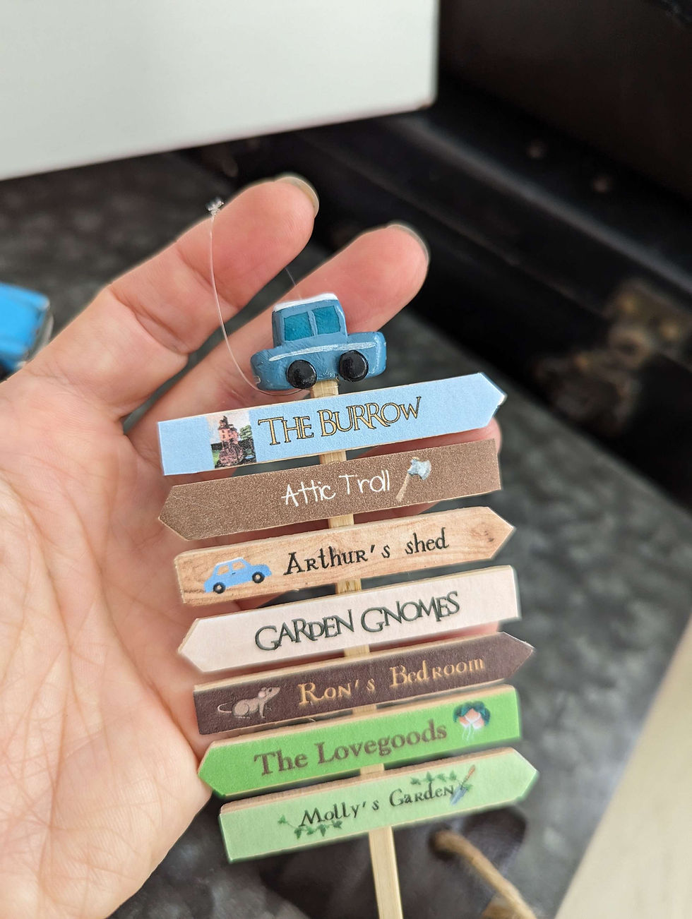 Thumbnail: Burrow Sign Post Ornament