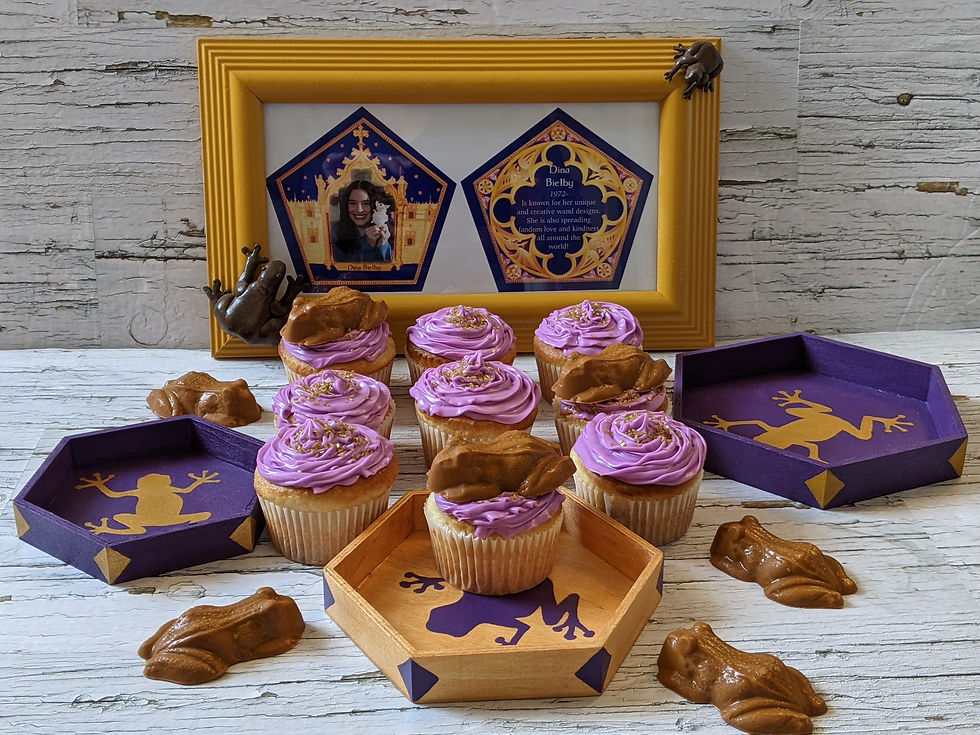 Chocolate Frog Cupcakes
