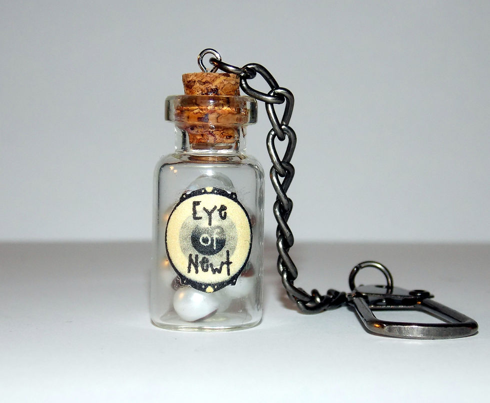Thumbnail: Bottled Eye of Newt Key Chain