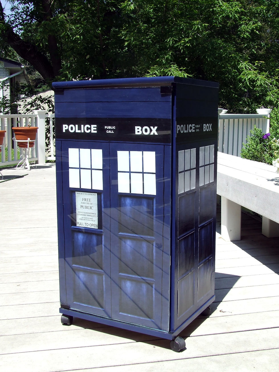 Police Box Storage Unit