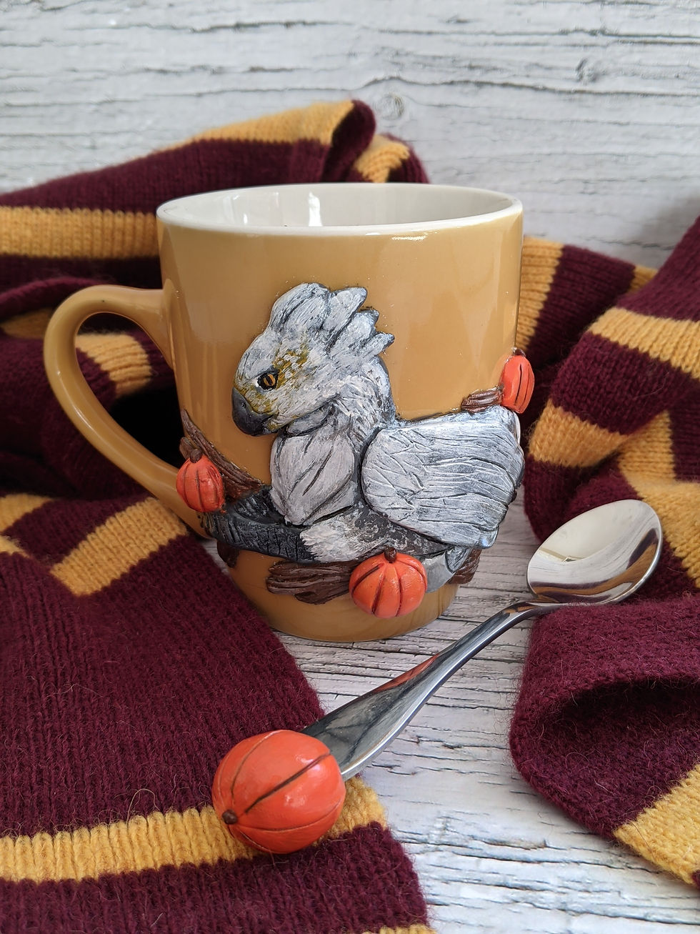 Thumbnail: Hippogriff Mug and Spoon Set