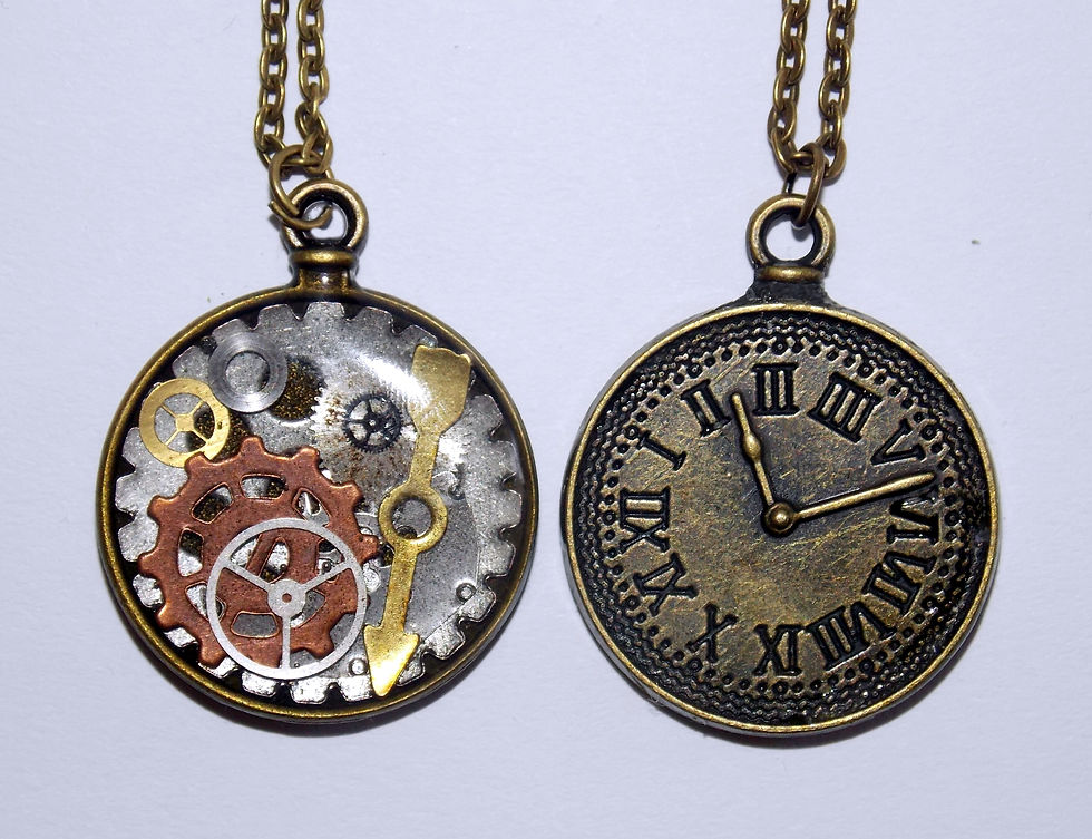 Thumbnail: Frozen In Time And Space Necklace