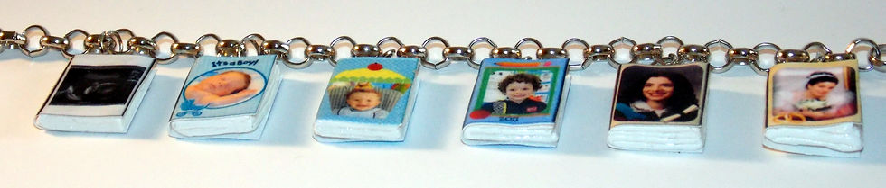 Thumbnail: Treasured Memory Album Bracelet Charms