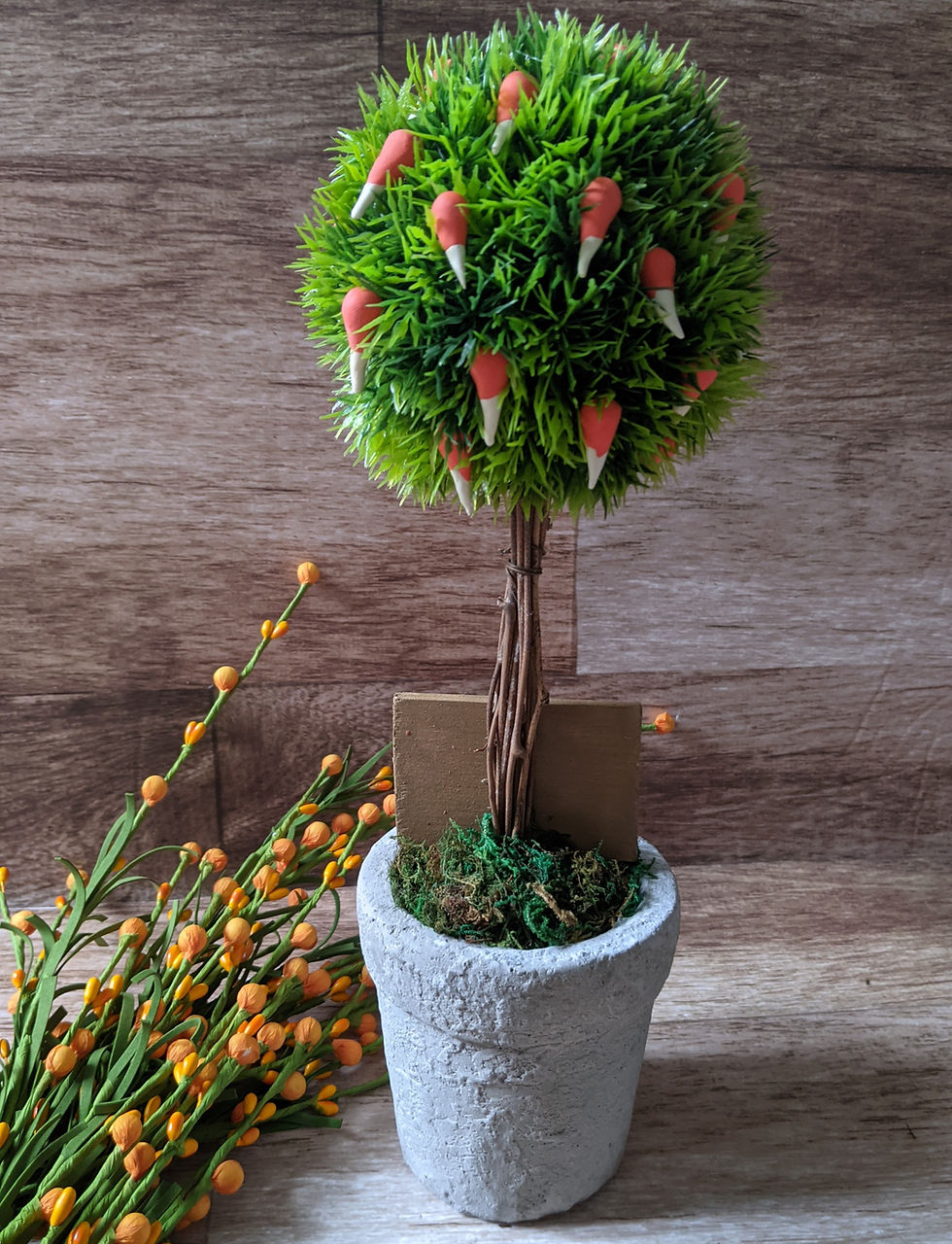 Thumbnail: Plums Topiary Tree