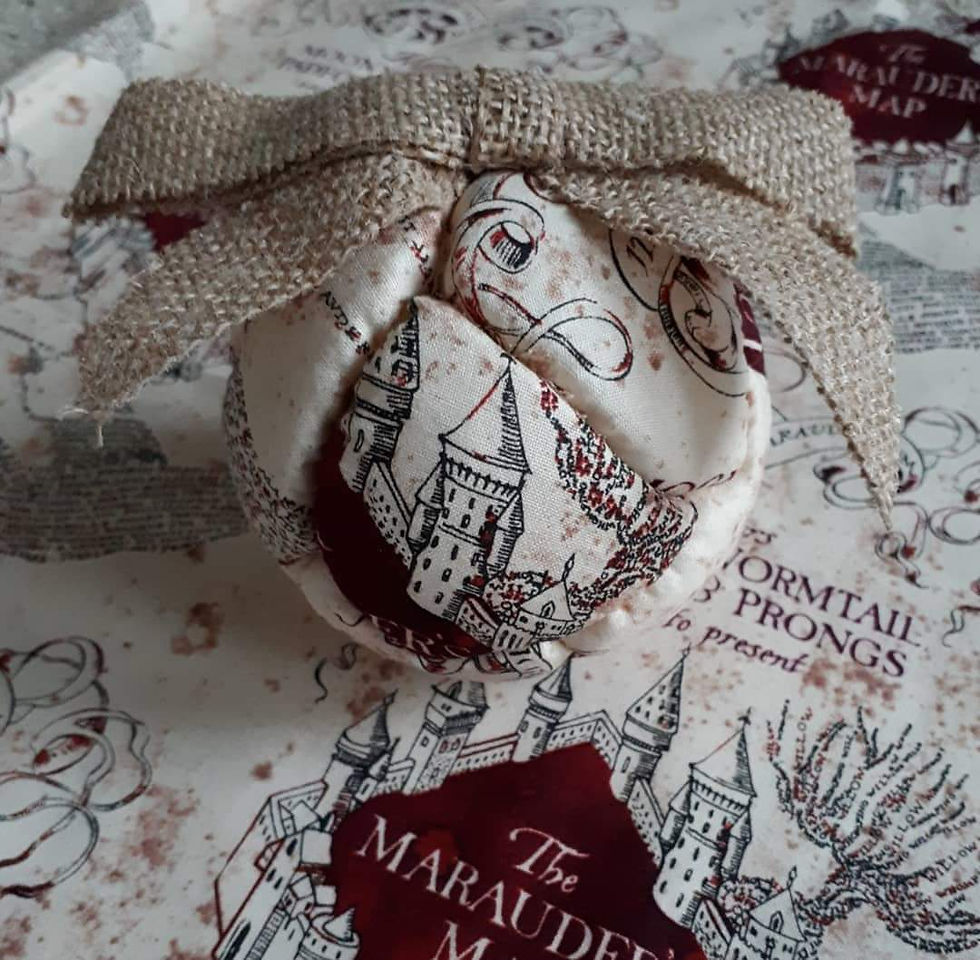 Marauder's Map Ornament