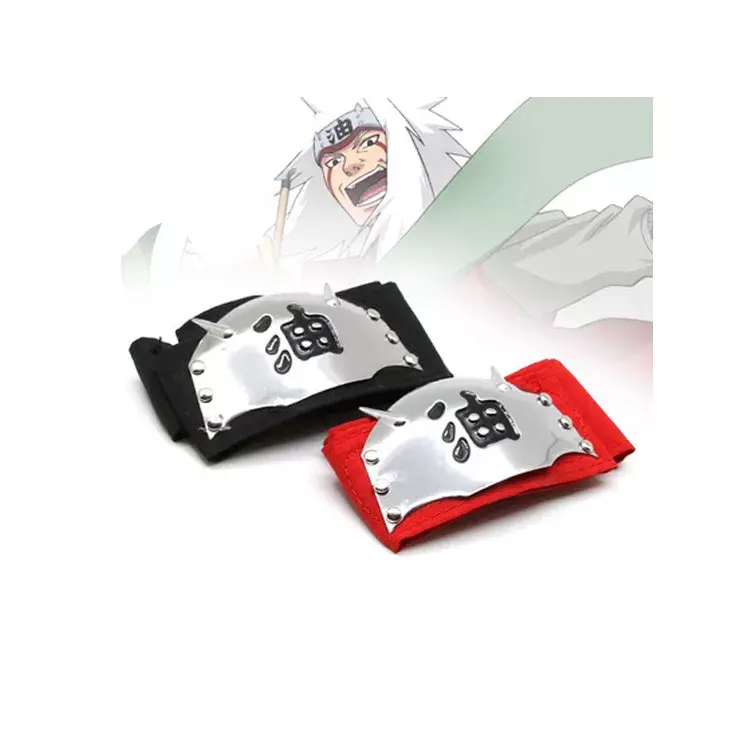 Anime Jiraiya Cosplay Headband Red Tenia Halloween Costume Accessory Best Gift