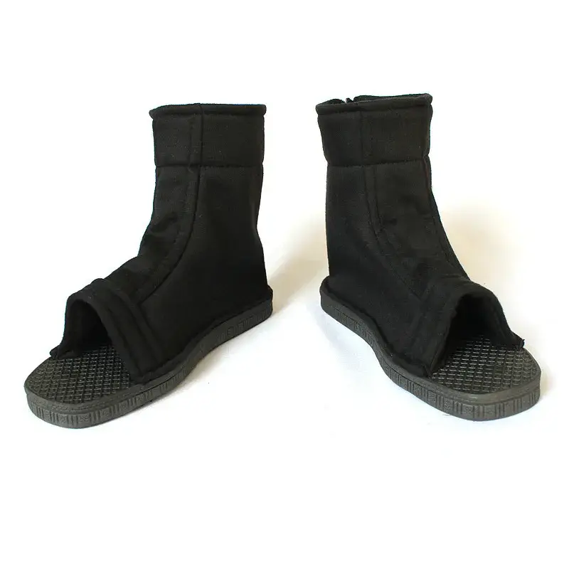 Japan Anime Cosplay Shoes For Men & Women Black Cotton Soft Sandals Boots