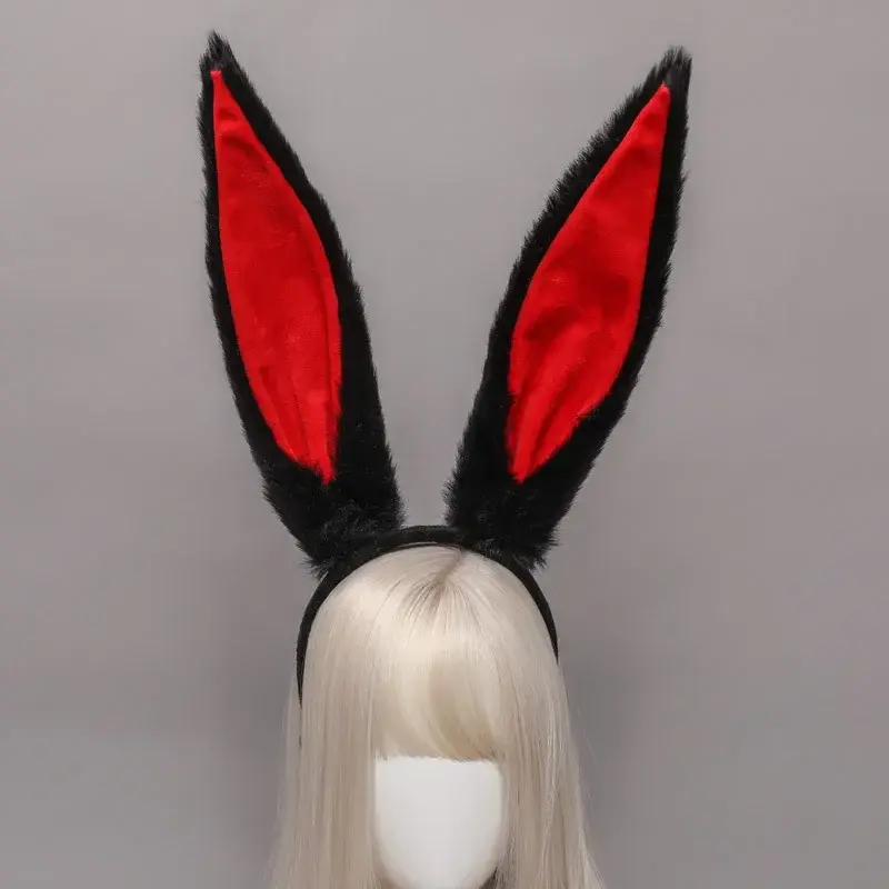 Thumbnail: Lolita Fox Ear Cat Plush Headband Tail  Party Anime  Cosplay Accessories