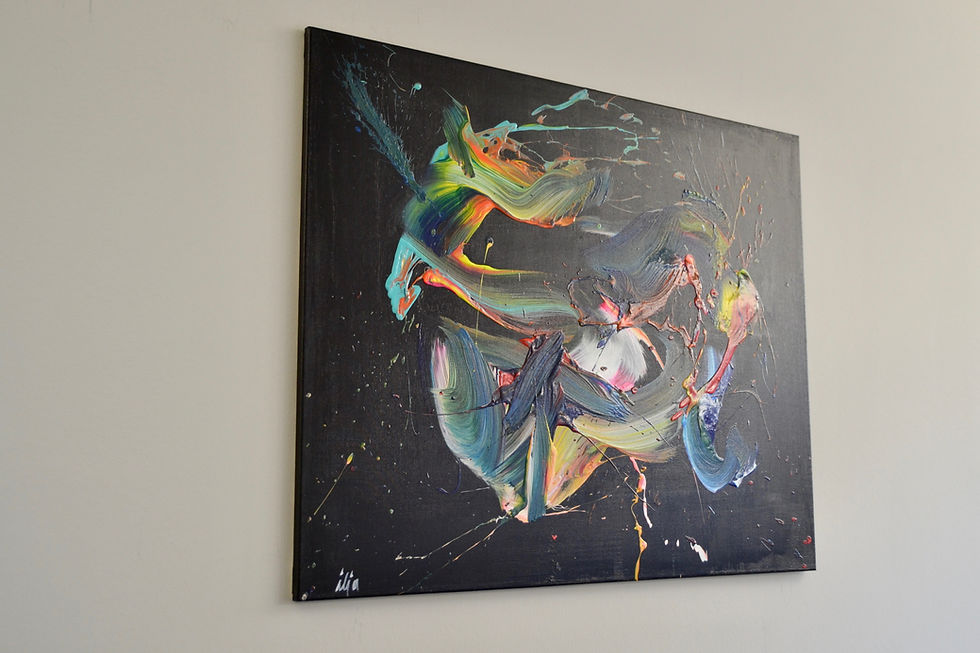 Miniaturbild: "Universus" - 80 x 100 x 2 cm