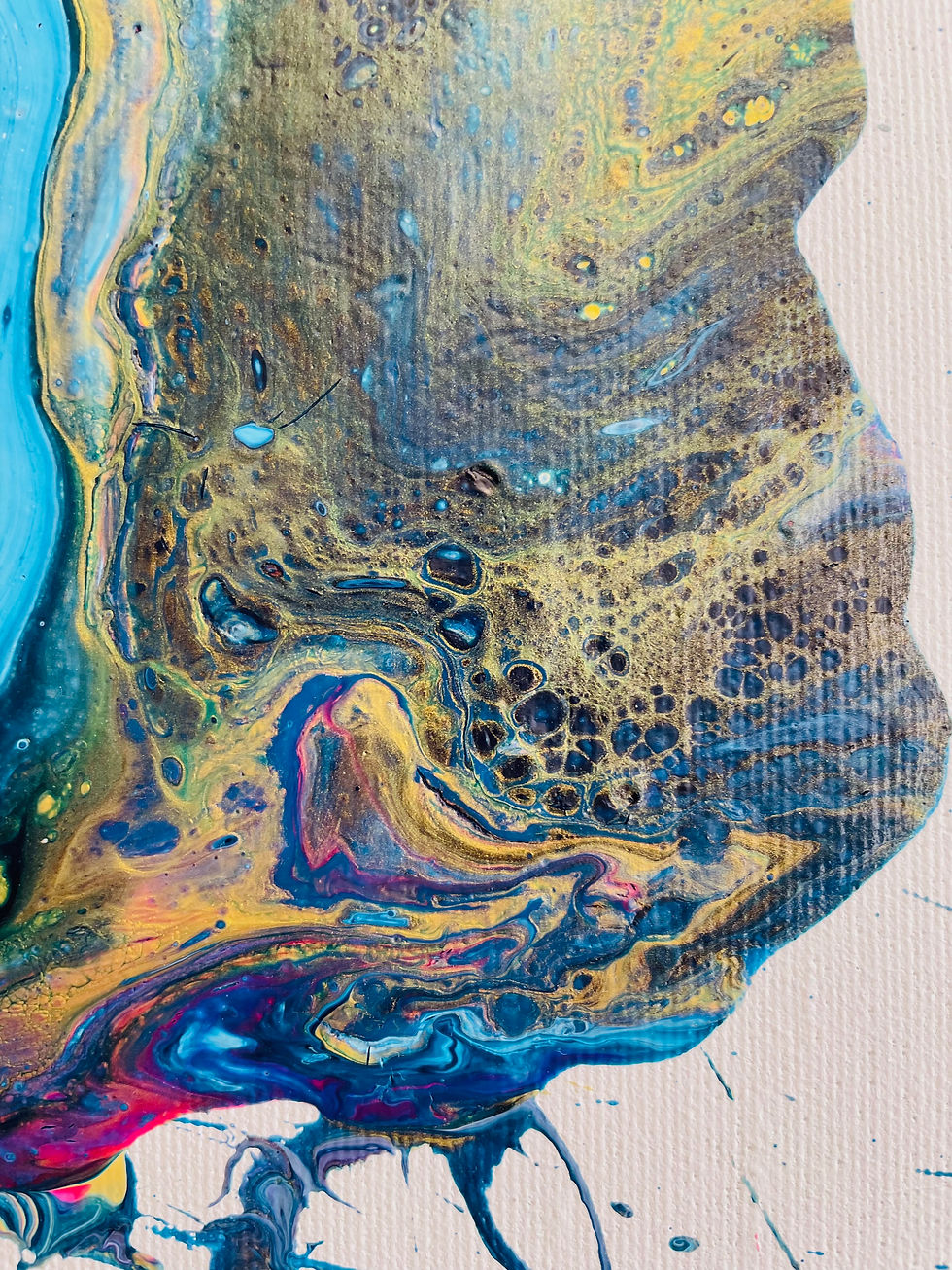 Miniaturbild: "Metamorphosis" - 50 x 70 x 4 cm (Sold)