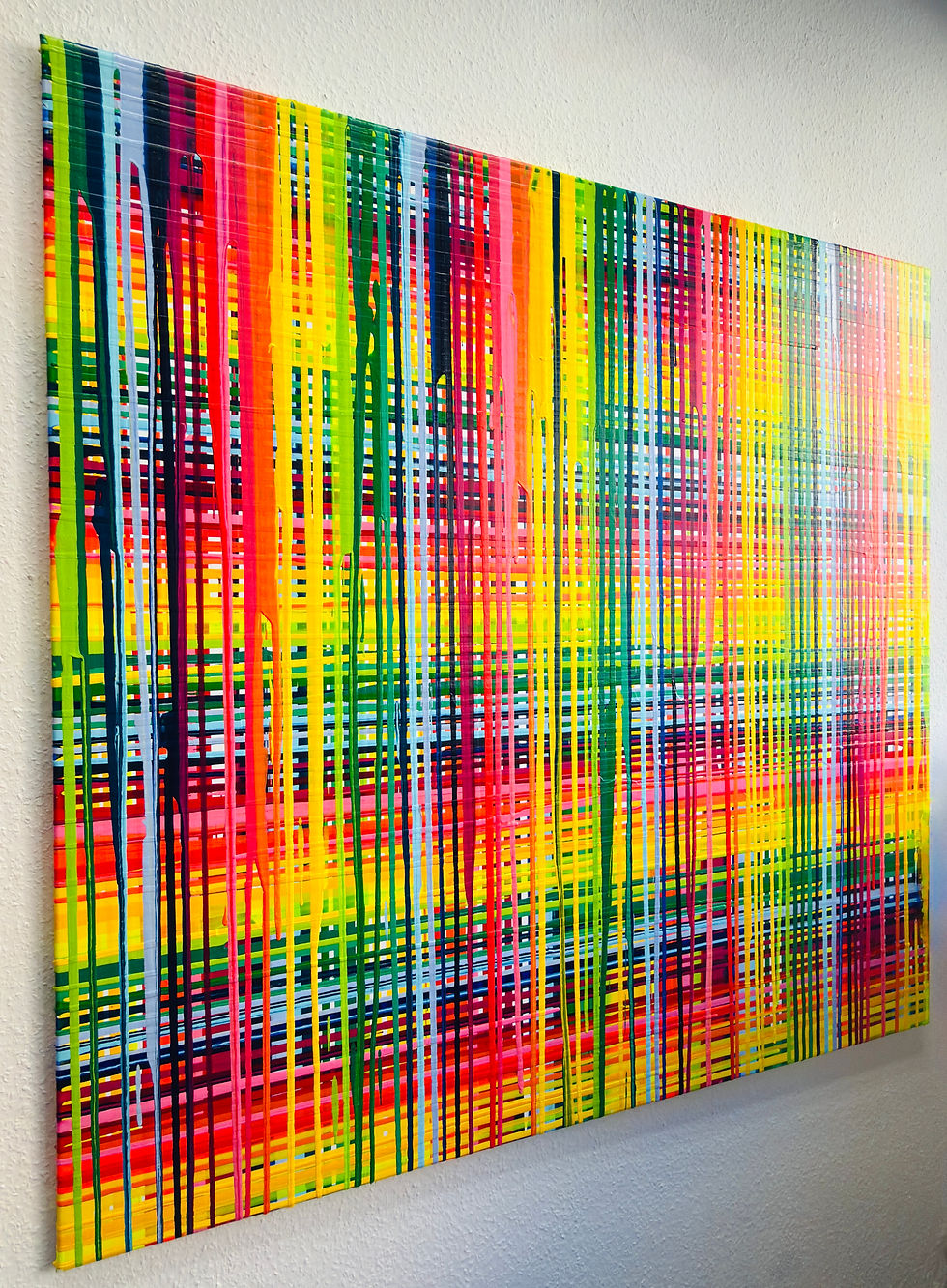 Thumbnail: Running XXXI 140 x 140 x 2 cm (Sold)