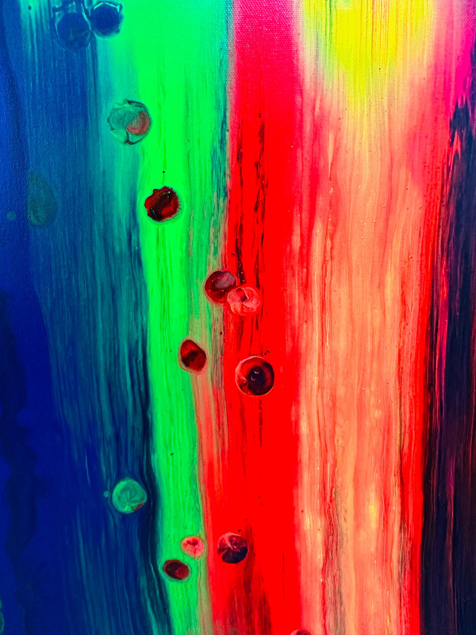 Miniaturbild: “Una banana con le gambe” 120 x 160 x 4 cm (sold)