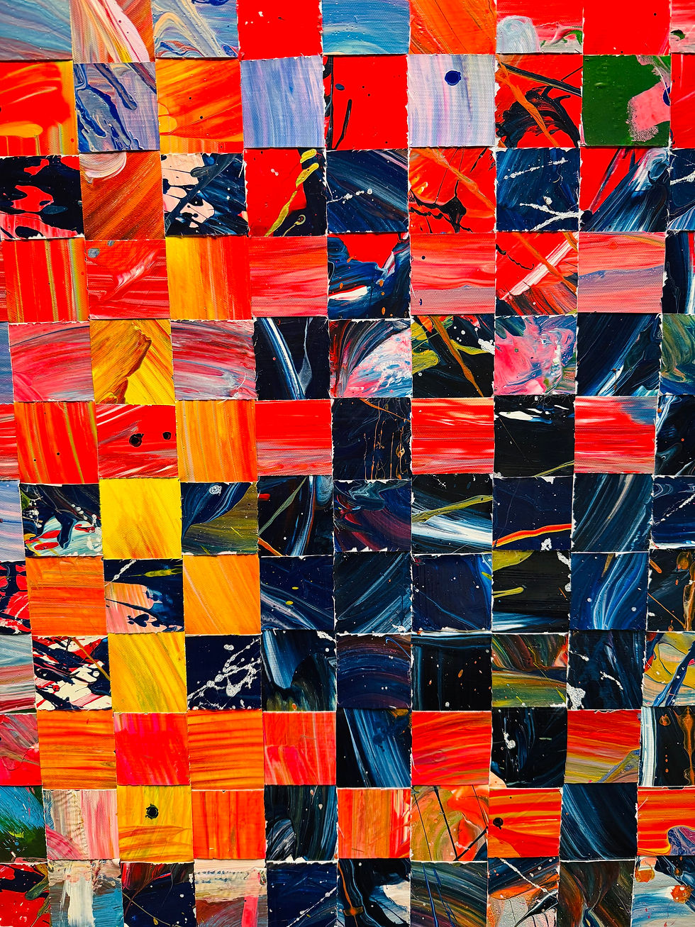 Miniaturbild: A Thousand Moments 140 x 140 x 2cm (Sold)