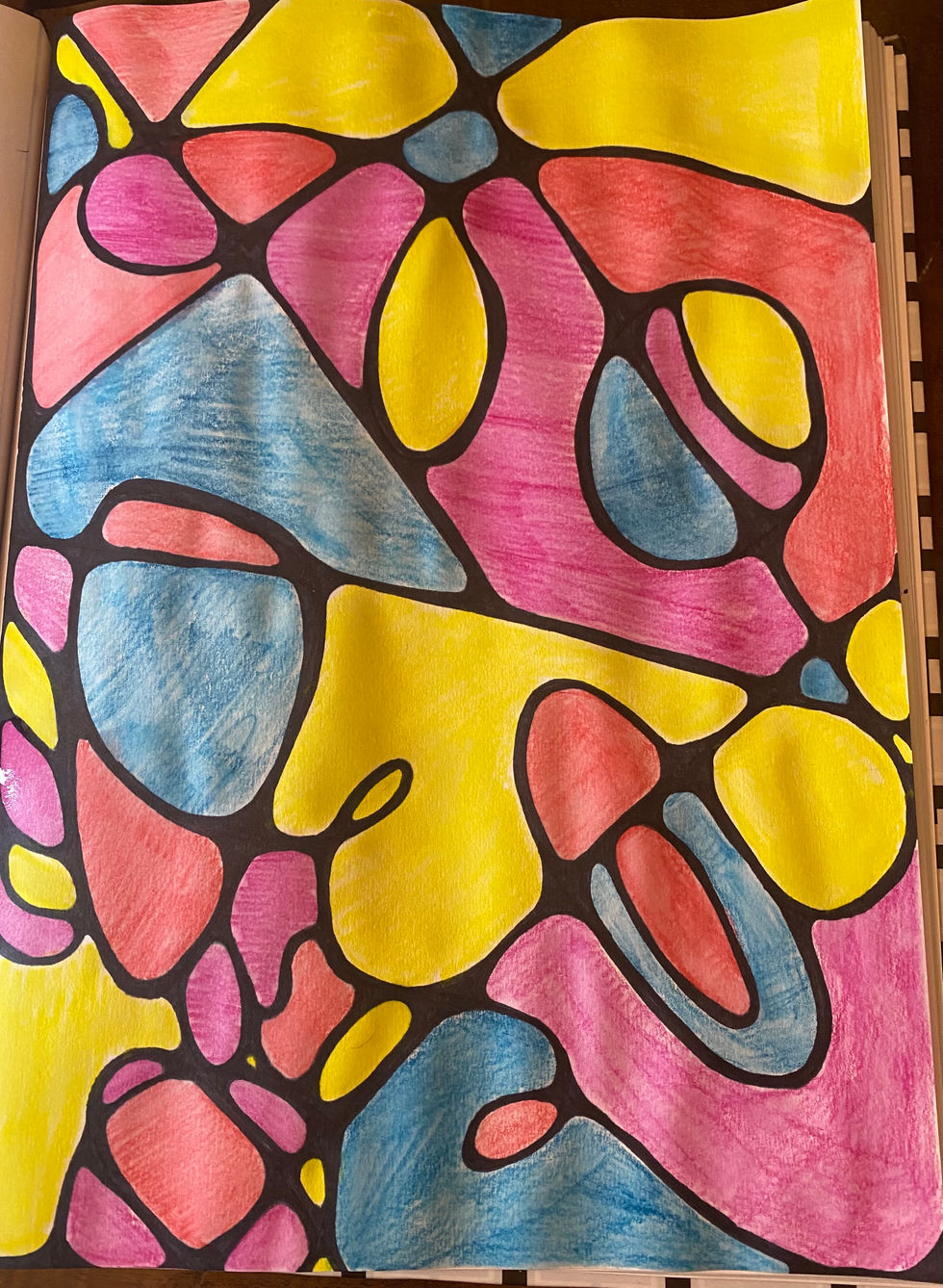 A line never stops. the neuropaths of our brains