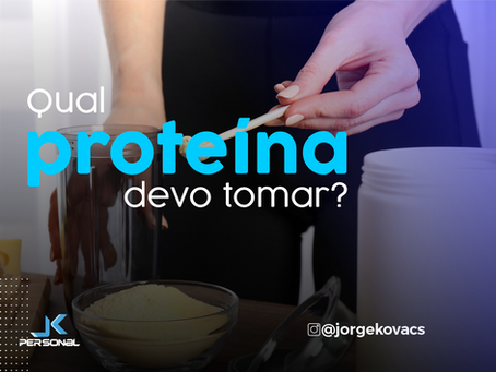 QUAL PROTEÍNA DEVO TOMAR?