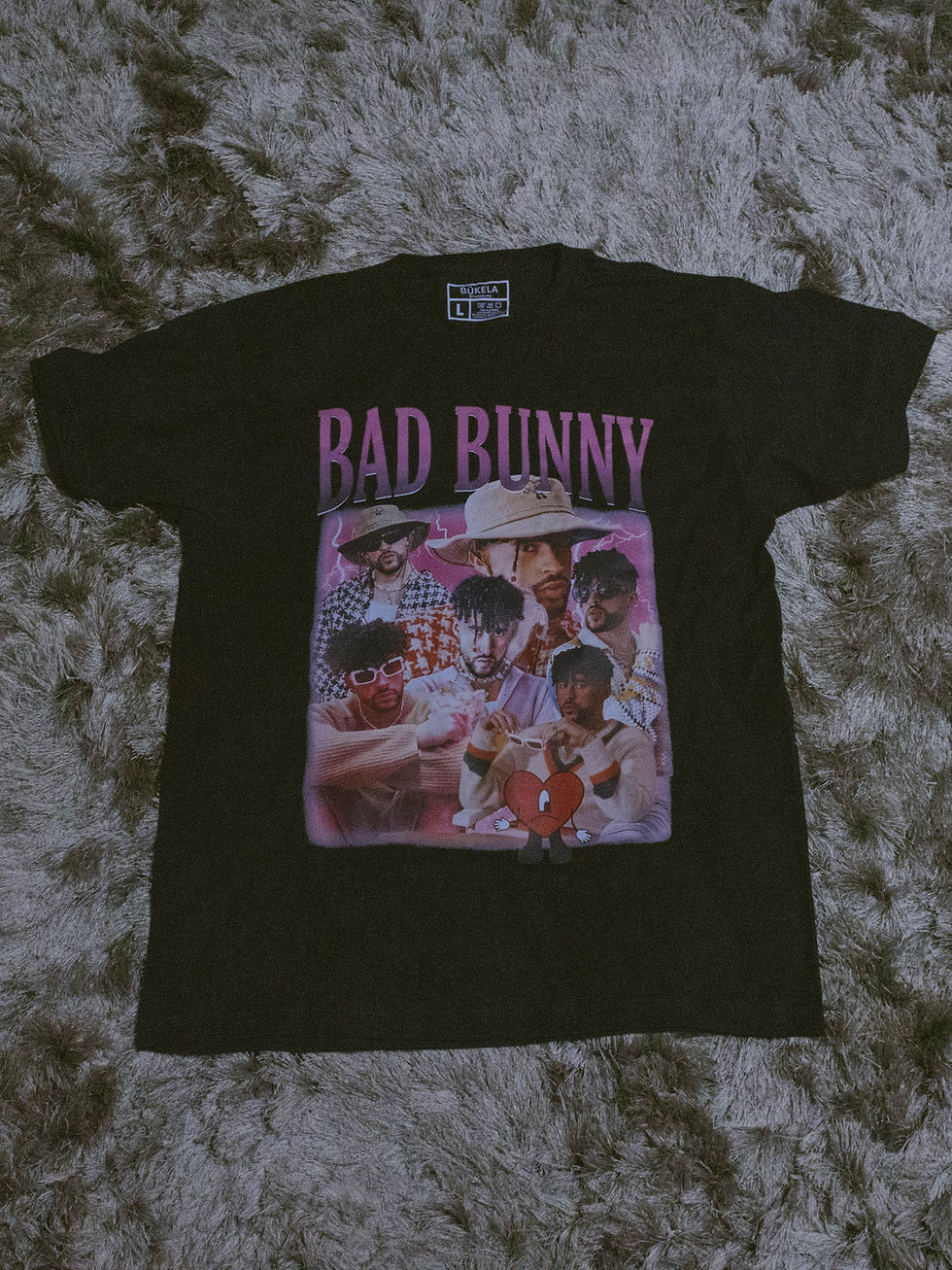 T-Shirt con diseño de Bad Bunny