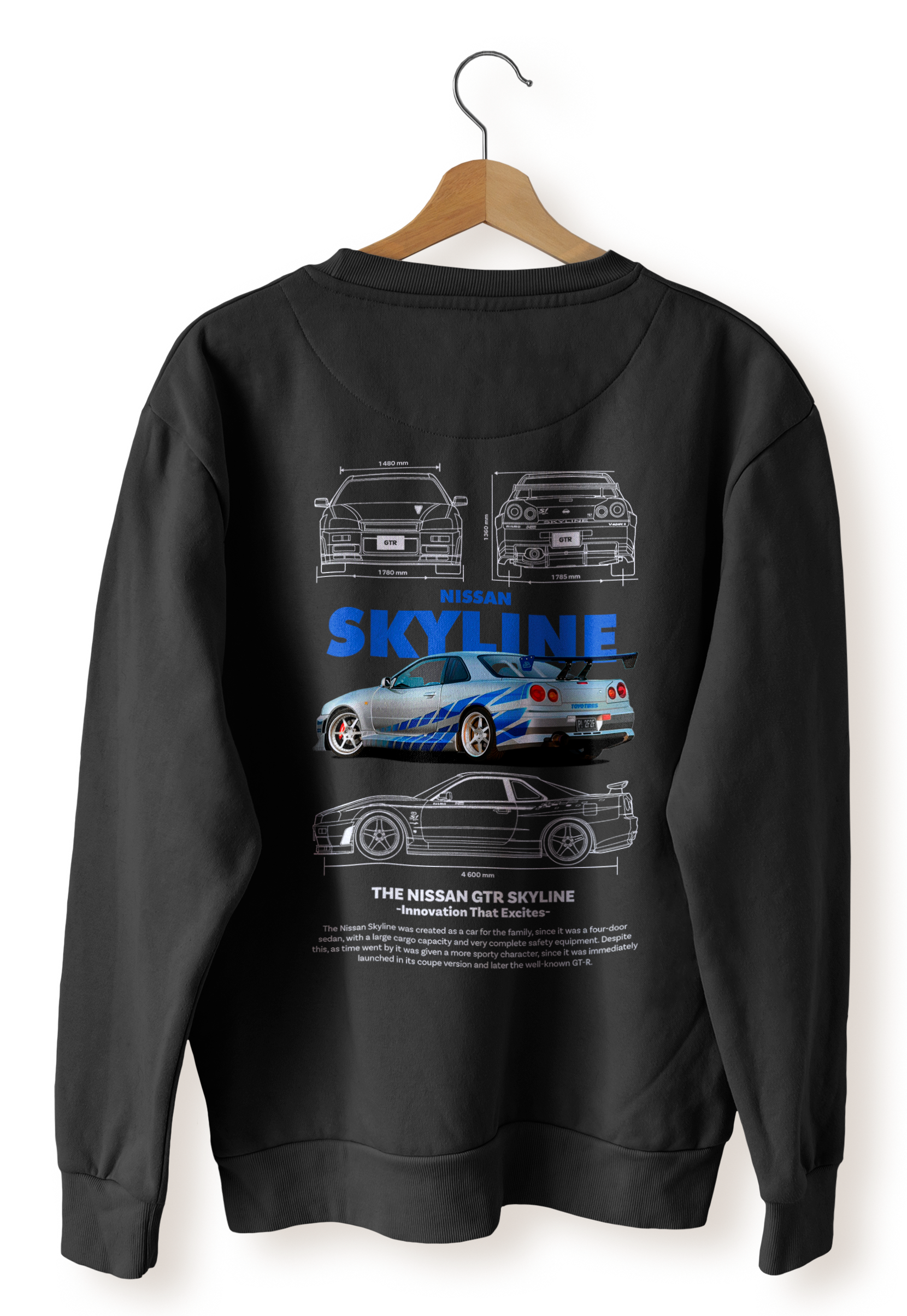 Hoodie con Diseño de Slyline