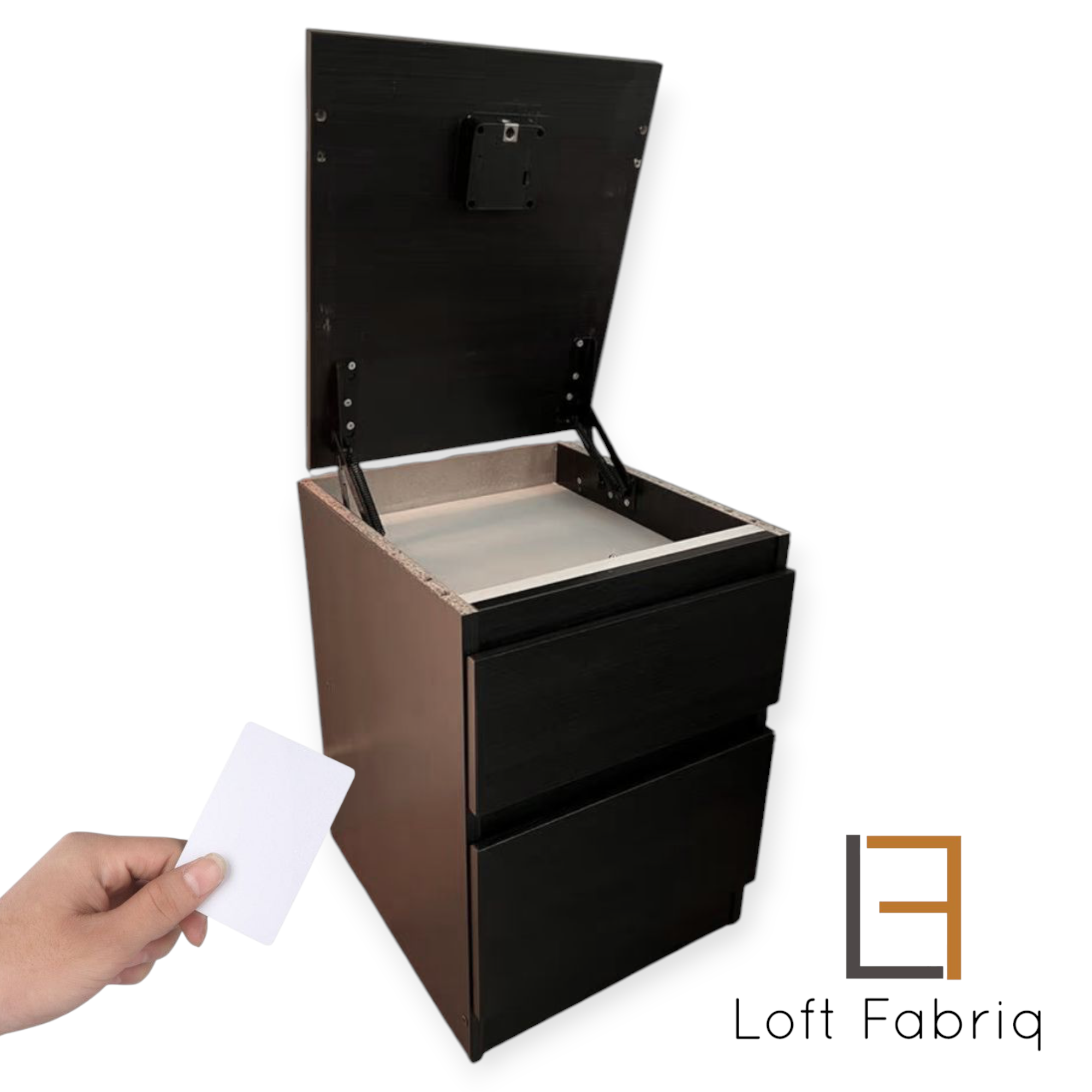 RFID Kilitli Gizli Bölmeli Komodin  