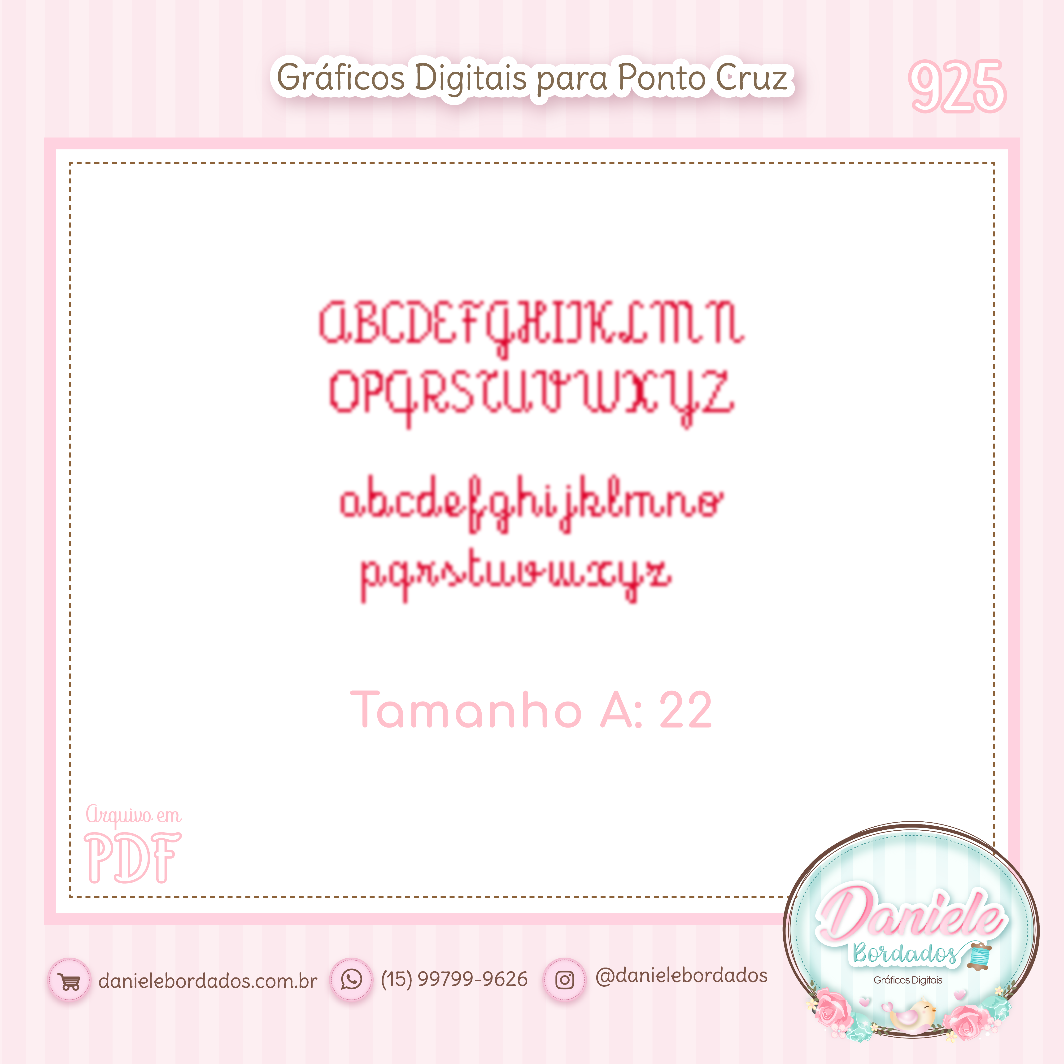 925 Disney Gourmet Alfabeto