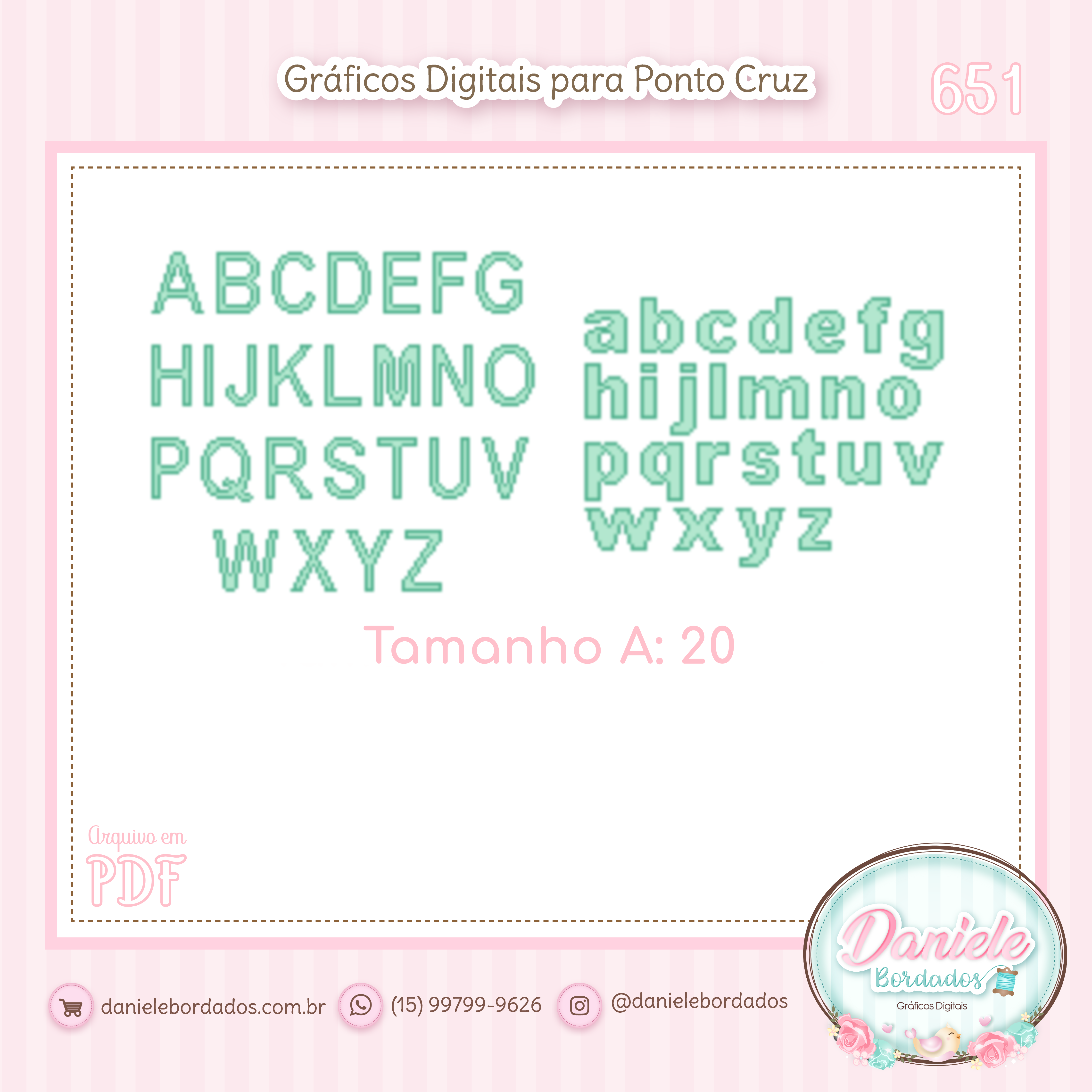 651 Monograma Arial Black