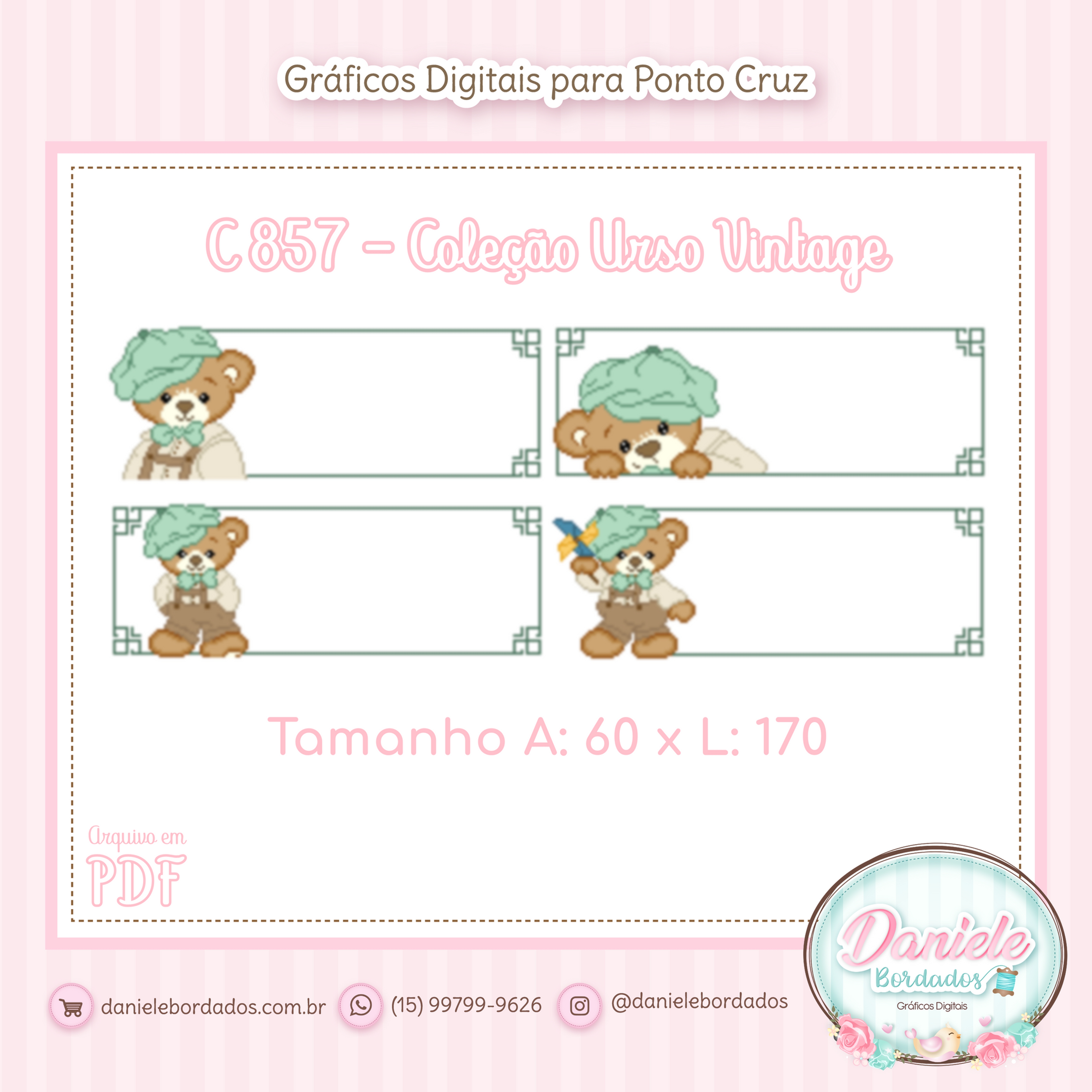C 857 Urso Vintage