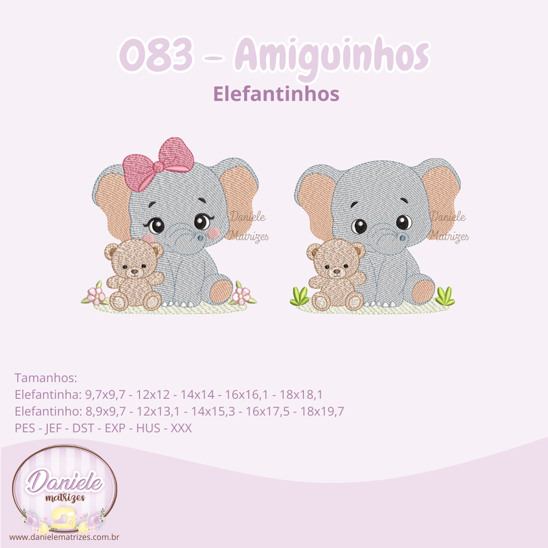 DM 083 - Amiguinhos Elefantinhos