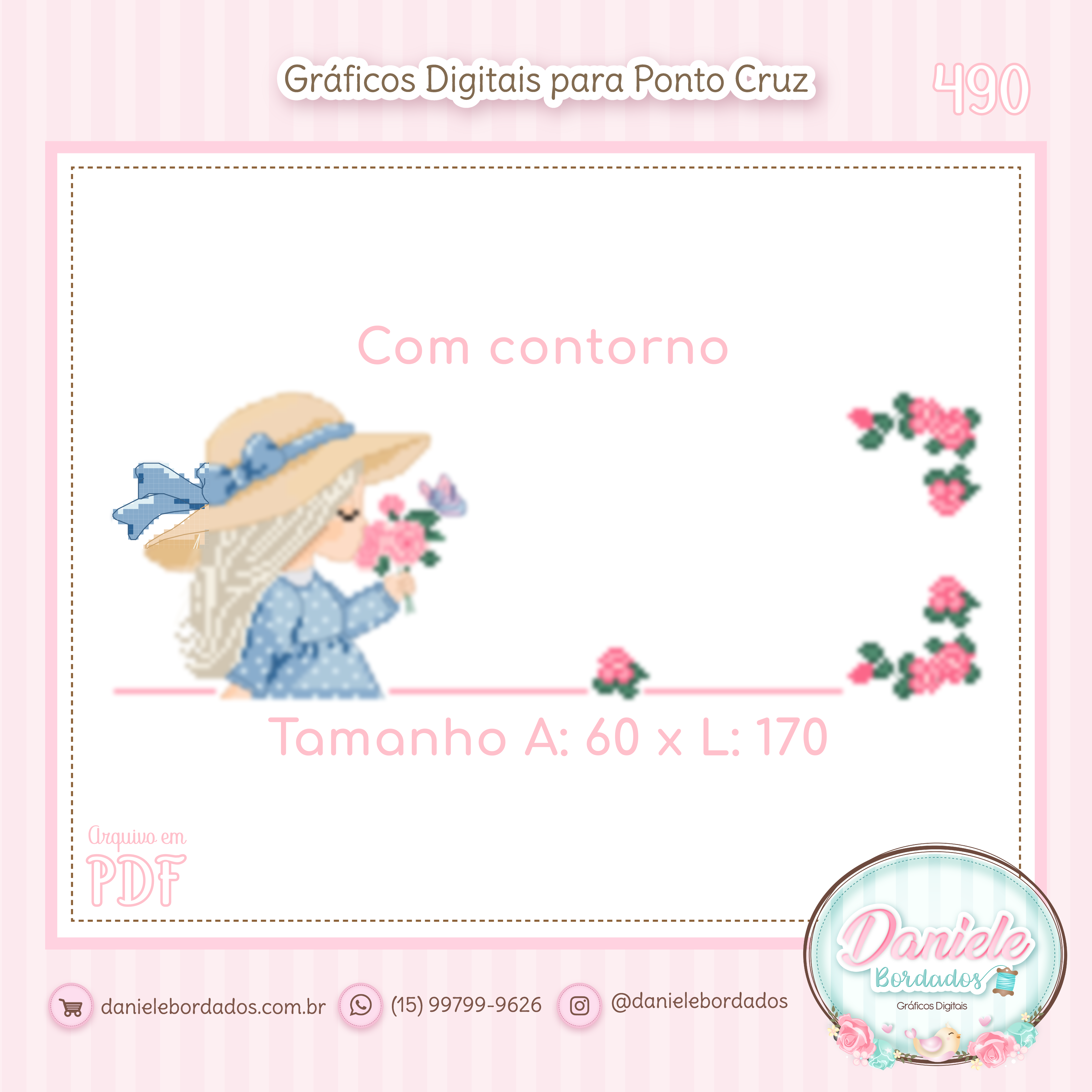490 Menina Linda