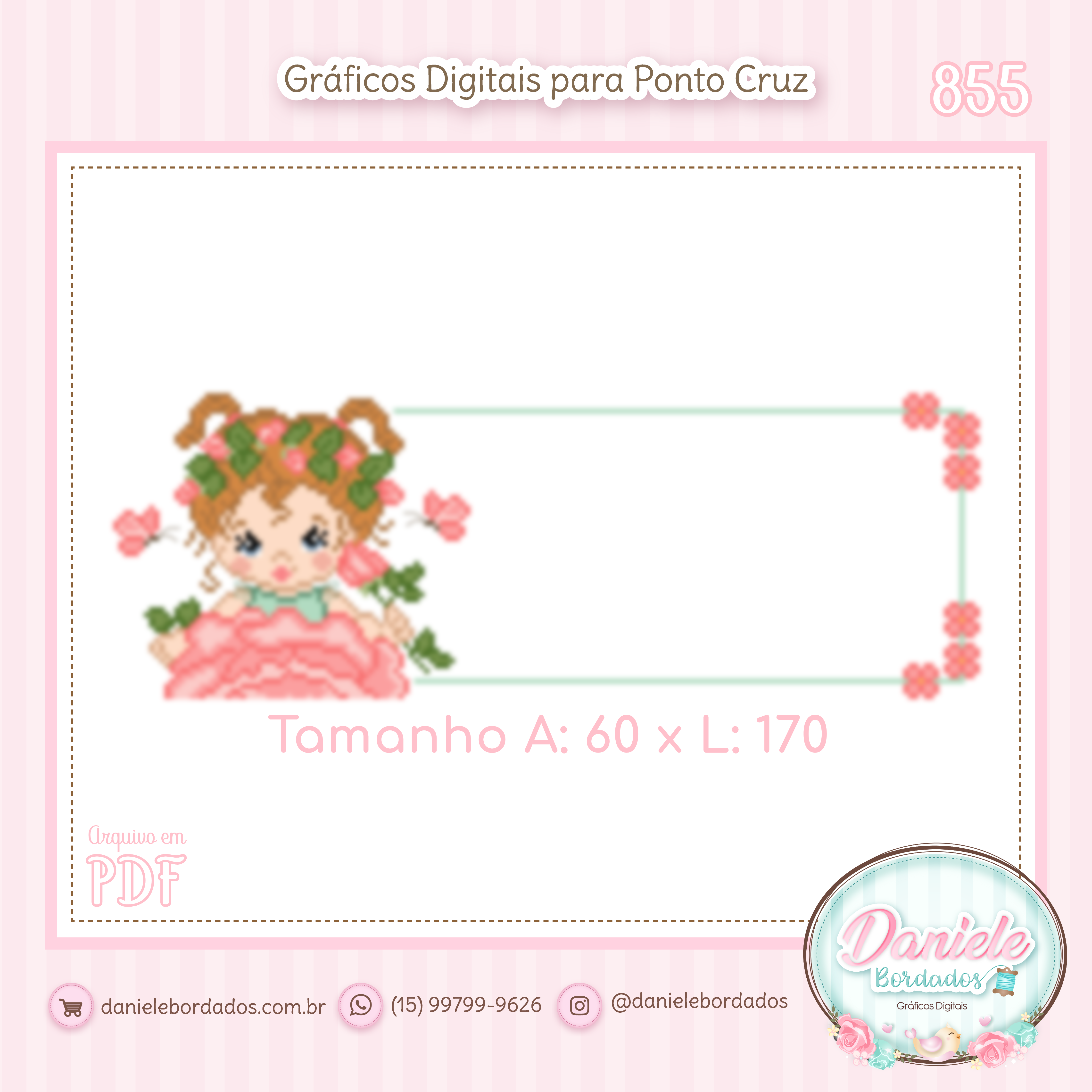 855 Menina Rosa