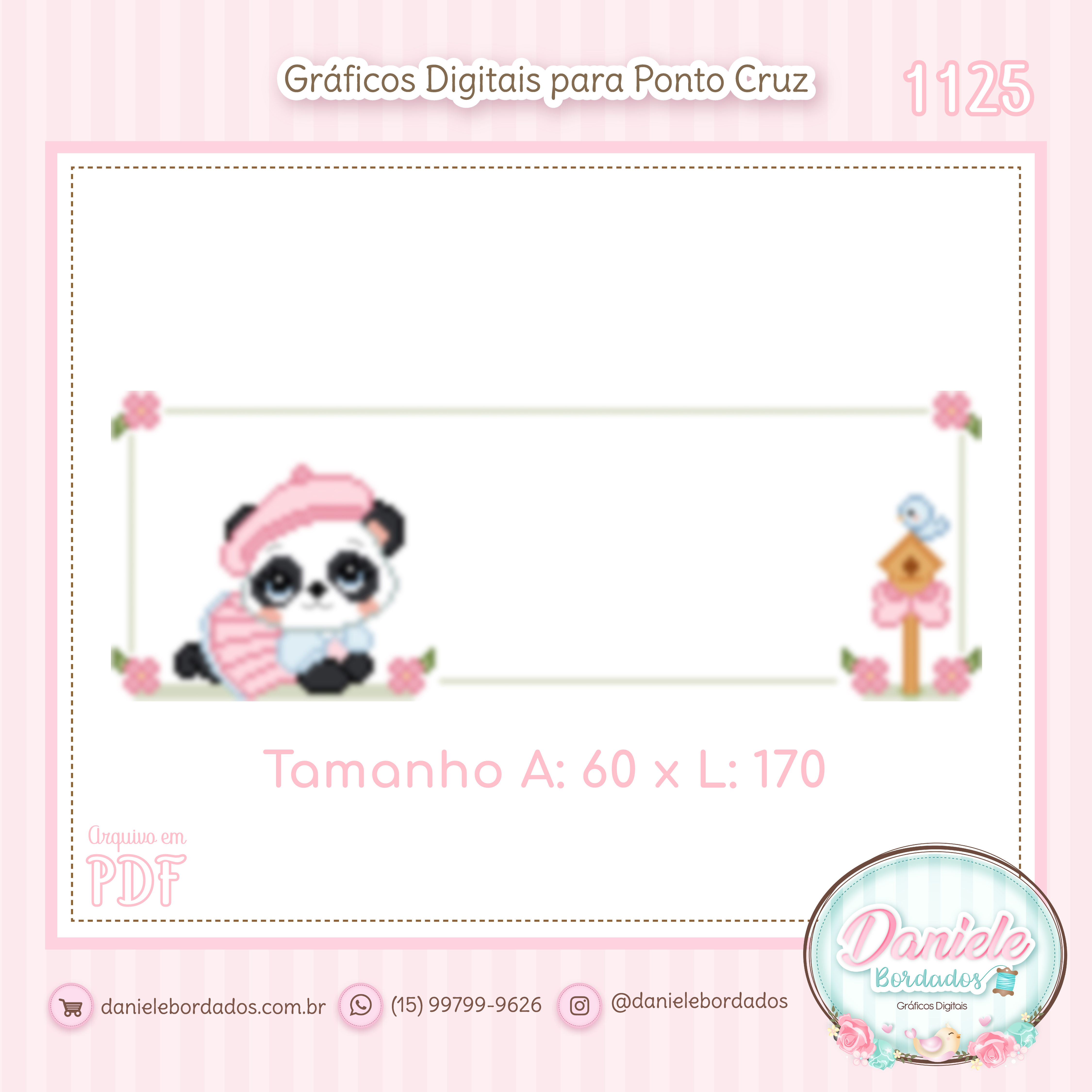 1125 Panda Menina 6