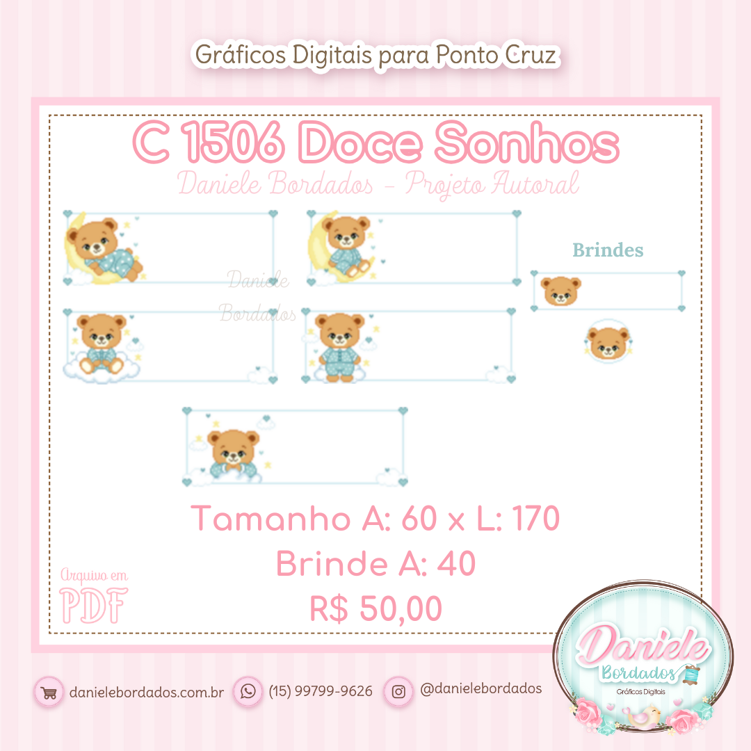 C 1506 - Doce Sonhos Ursinhos