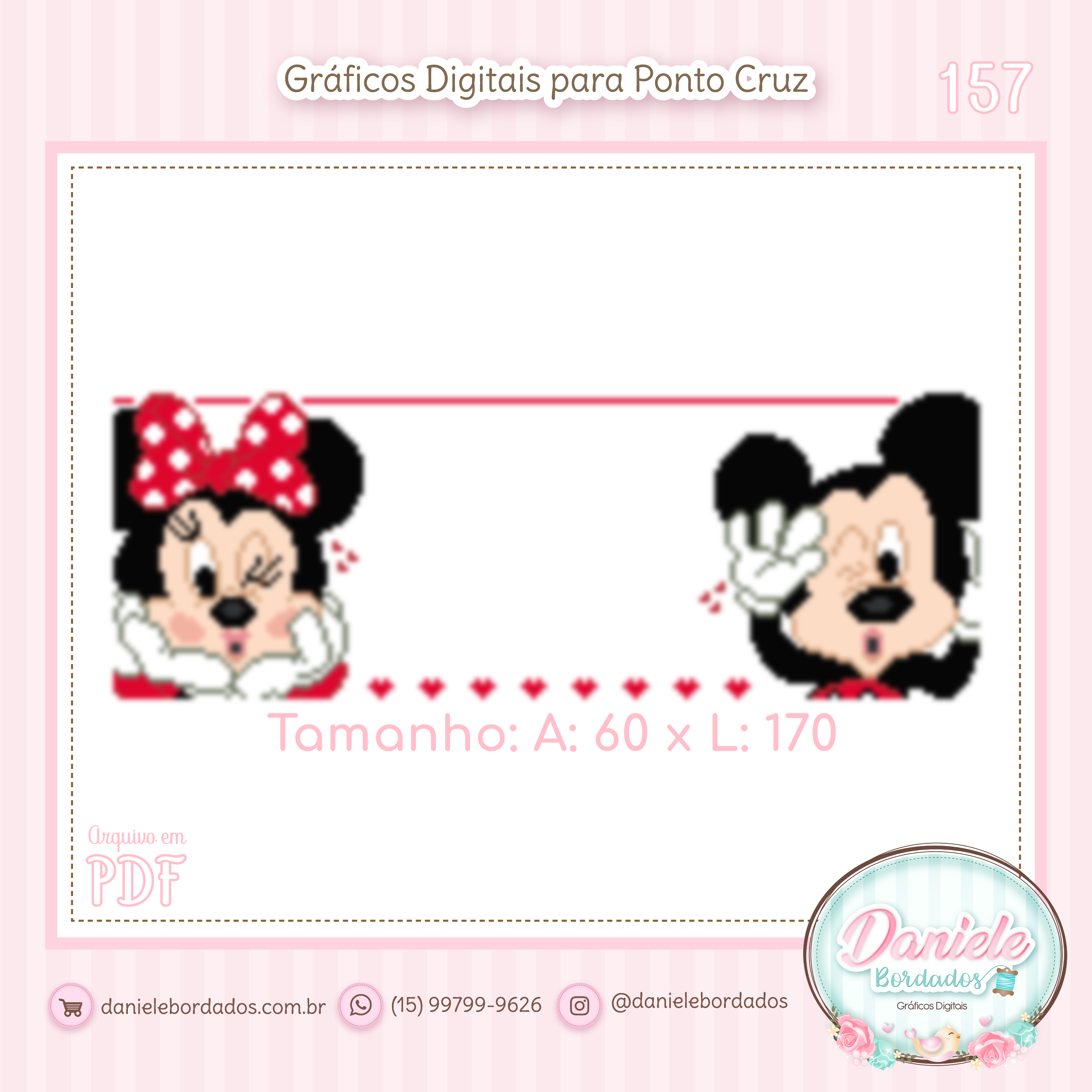 157 Minnie e Mickey Apaixonados